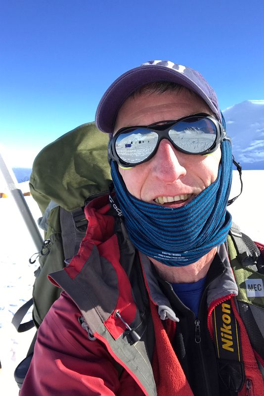 04C Jerome Ryan With Knapsack On Ready To Start The Climb From Mount Vinson Base Camp To Low Camp